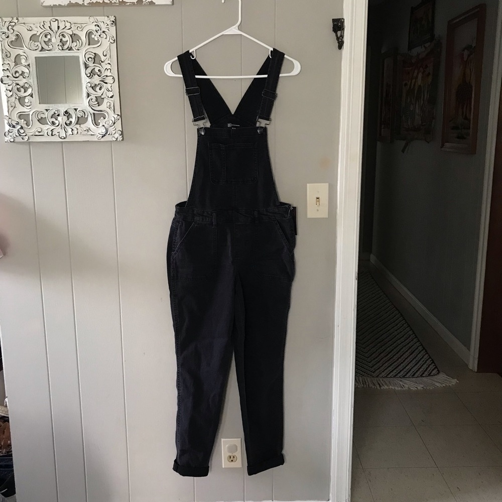 No Boundaries Black Overalls